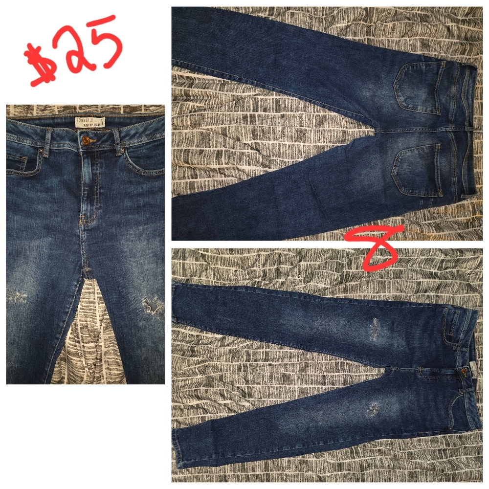 Size 8 Forever 21 Womens Skinny Jeans